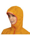Fotogalerie Wasserdichte und ultraleichte Damen-Hardshelljacke CYCLONE LADY CYCLONE mango/brick