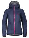 Fotogalerie Wasserdichte und ultraleichte Damen-Hardshelljacke CYCLONE LADY CYCLONE navy/orchid