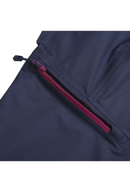 Fotogalerie Wasserdichte und ultraleichte Damen-Hardshelljacke CYCLONE LADY CYCLONE navy/orchid