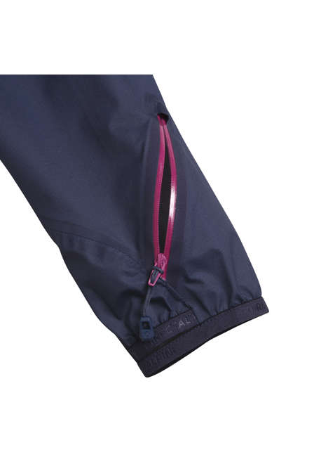 Fotogalerie Wasserdichte und ultraleichte Damen-Hardshelljacke CYCLONE LADY CYCLONE navy/orchid