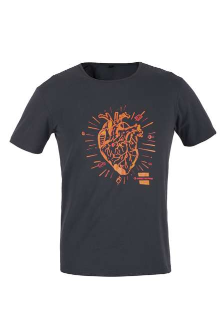 Fotogalerie Herren-Baumwollshirt FLASH anthracite (Heart)
