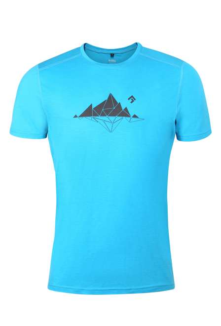 Fotogalerie Herrenshirt aus Merino FURRY ocean (Glacial lake)