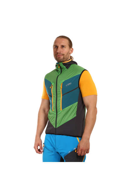 Fotogalerie Herren Outdoorweste ALPHA VEST brick/anthracite