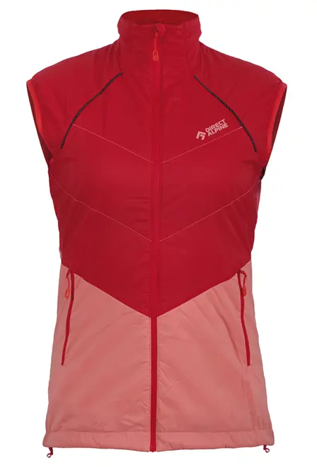 Fotogalerie Damen-Outdoorweste BORA VEST LADY brick/coral