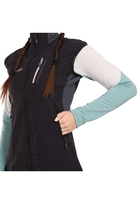 Fotogalerie Damen-Outdoorweste SPIKE LADY anthracite/grey