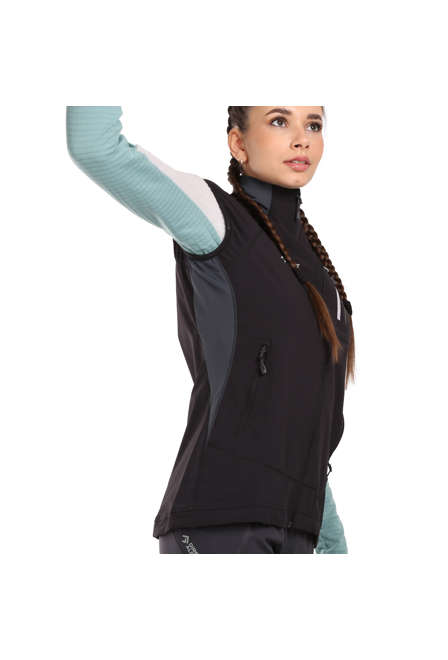 Fotogalerie Damen-Outdoorweste SPIKE LADY anthracite/grey