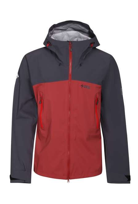 Fotogalerie Wasserdichte Herren-Hardshelljacke DEAMON palisander/anthracite