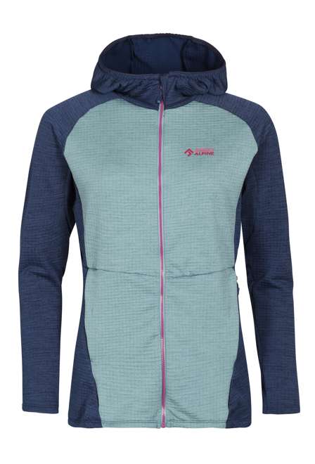 Fotogalerie Damen-Fleece-Sweatshirt SELLA HOOD LADY  arctic/navy