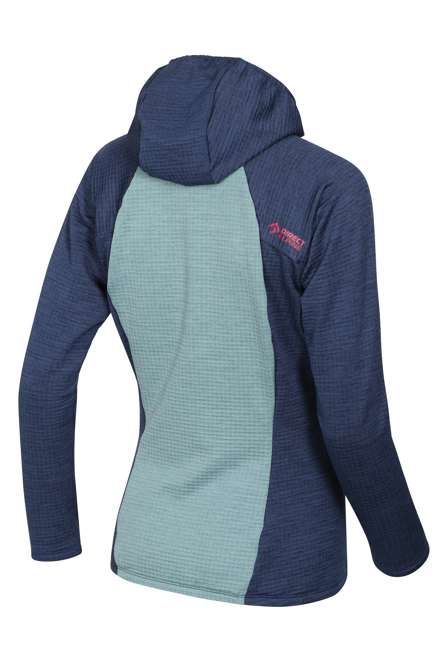 Fotogalerie Damen-Fleece-Sweatshirt SELLA HOOD LADY  arctic/navy