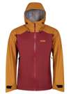 Fotogalerie Wasserdichte Herrenjacke TALUNG caramel/palisander