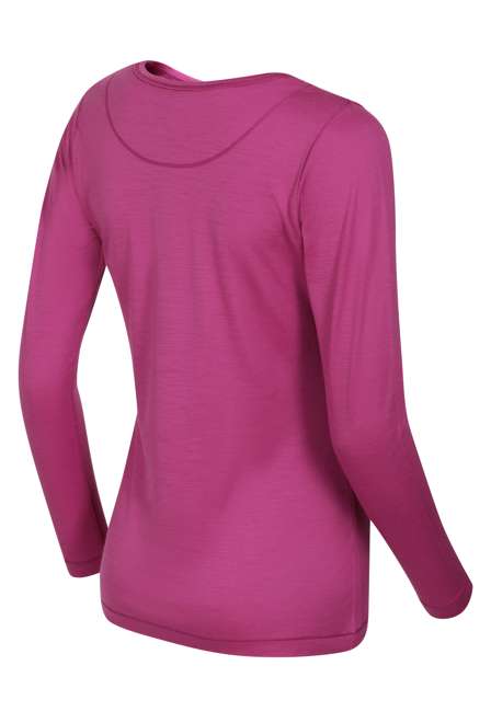 Fotogalerie Damen-Merinoshirt  FURRY LONG LADY orchid (Hillside)
