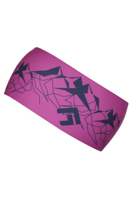 Fotogalerie Stirnband STRIPE orchid/navy