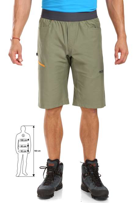 Fotogalerie Herren-Kletternshorts SOLO SHORTS khaki