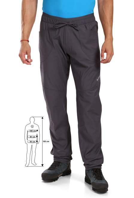 Fotogalerie Herren-Kletternhose SOLO PANTS anthracite
