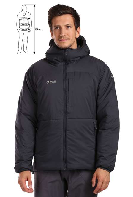 Fotogalerie Herren Pertex-Jacke YUNGAY anthracite