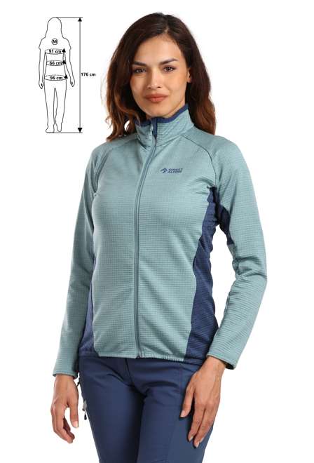 Fotogalerie Damen-Fleece-Sweatshirt SELLA LADY arctic/navy