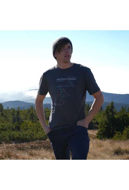Fotogalerie Herren-Baumwollshirt BOSCO anthracite (Muchu Chhish)