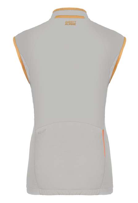 Fotogalerie Damen-Outdoorweste BORA VEST LADY grey/mango
