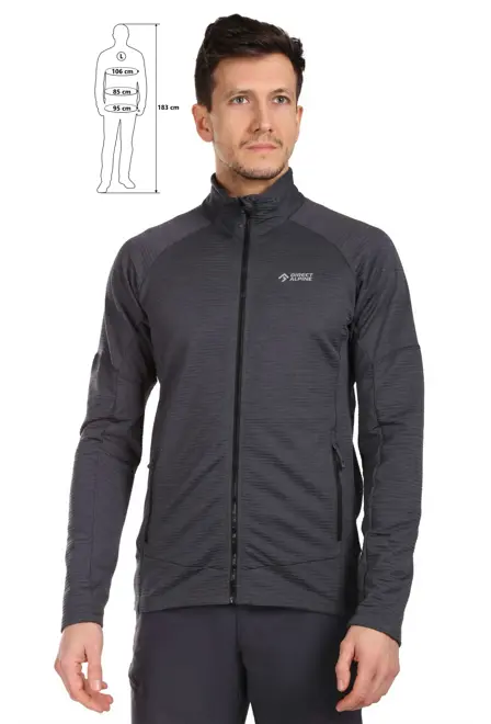 Fotogalerie Herren-Fleece-Sweatshirt CIMA anthracite