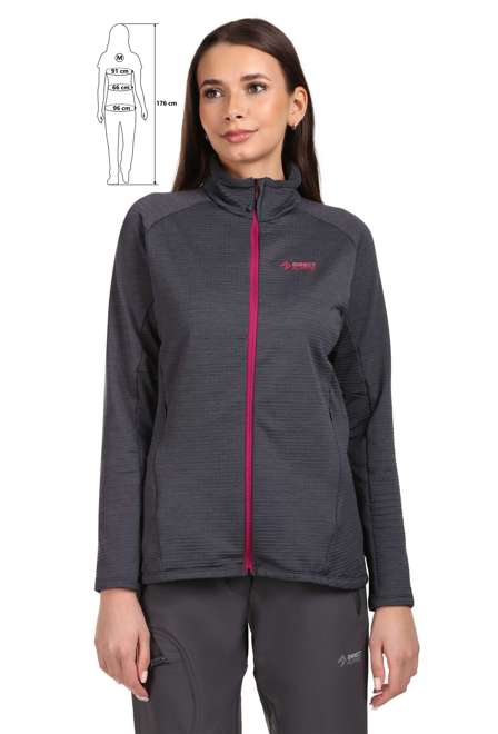 Fotogalerie Damen-Fleece-Sweatshirt SELLA LADY anthracite