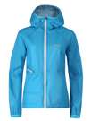 Fotogalerie Wasserdichte und ultraleichte Damen-Hardshelljacke CYCLONE LADY ocean/grey