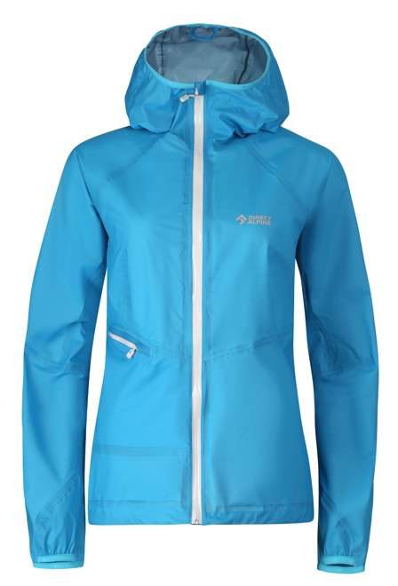 Fotogalerie Wasserdichte und ultraleichte Damen-Hardshelljacke CYCLONE LADY ocean/grey
