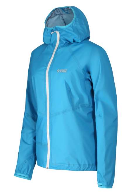Fotogalerie Wasserdichte und ultraleichte Damen-Hardshelljacke CYCLONE LADY ocean/grey