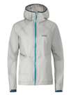Fotogalerie Wasserdichte und ultraleichte Damen-Hardshelljacke CYCLONE LADY grey/emerald