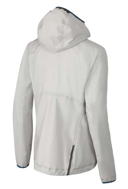 Fotogalerie Wasserdichte und ultraleichte Damen-Hardshelljacke CYCLONE LADY grey/emerald