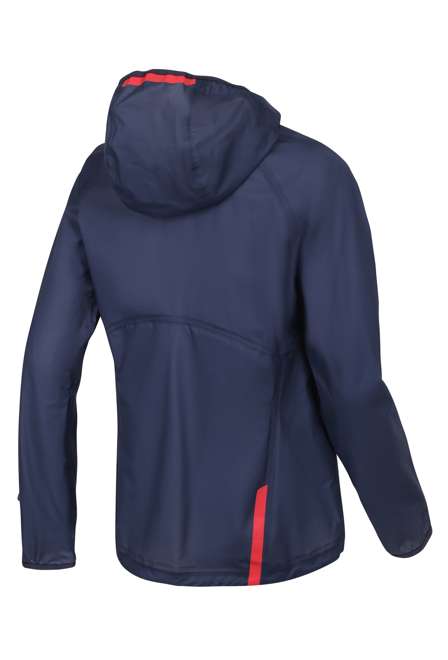 Fotogalerie Wasserdichte und ultraleichte Damen-Hardshelljacke CYCLONE LADY navy/orchid