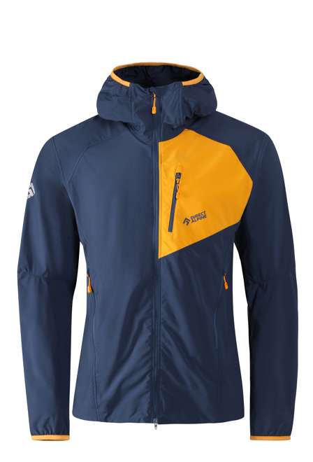 Fotogalerie Herren-Outdoorjacke DRU LIGHT navy/mango