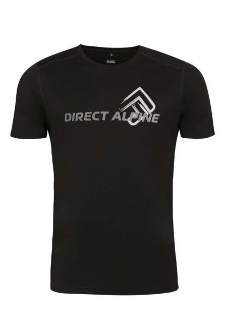 Fotogalerie Herrenshirt aus Merino FURRY black (DA large sign)