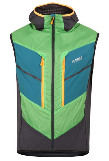 Fotogalerie Herren Outdoorweste ALPHA VEST green/emerald