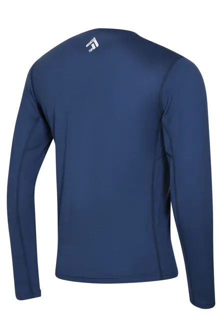 Fotogalerie Herren Merino-Shirt  FURRY LONG navy (Glacial lake)