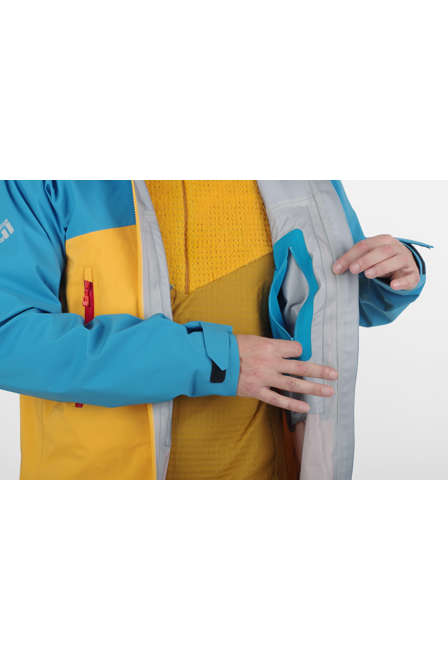 Fotogalerie Wasserdichte Herren-Hardshelljacke DEAMON ocean/anthracite