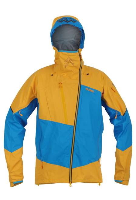 Herren-Hardshelljacke Guide mango/ocean DIRECT ALPINE Outdoor