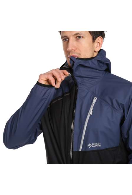 Fotogalerie Herren-Hardshelljacke CYCLONE black/mango