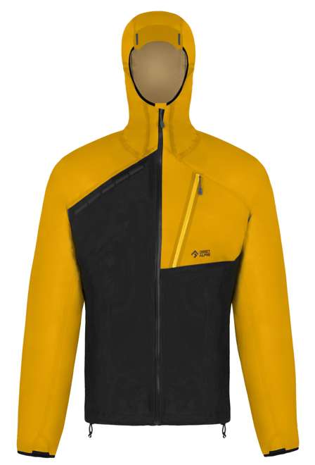 Fotogalerie Herren-Hardshelljacke CYCLONE black/mango
