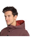 Fotogalerie Herren-Outdoorsweatshirt HOODIE TECH palisander