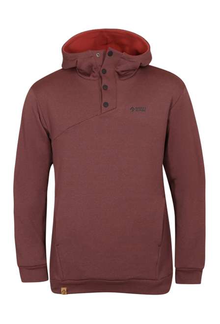 Fotogalerie Herren-Outdoorsweatshirt HOODIE TECH palisander