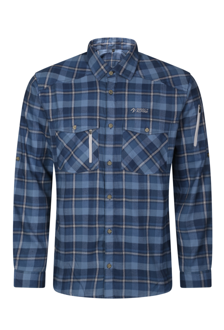 Fotogalerie Herrenhemd DAWSON navy/grey