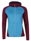 Fotogalerie Damen-Fleece-Sweatshirt SELLA HOOD LADY  ocean/cherry