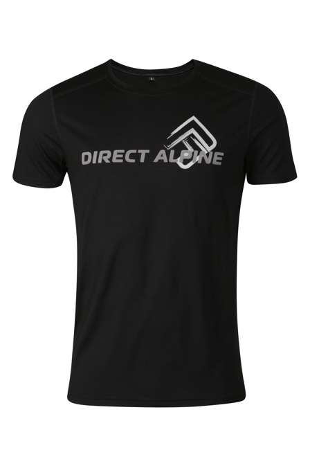 Fotogalerie Herrenshirt aus Merino FURRY black (DA large sign)