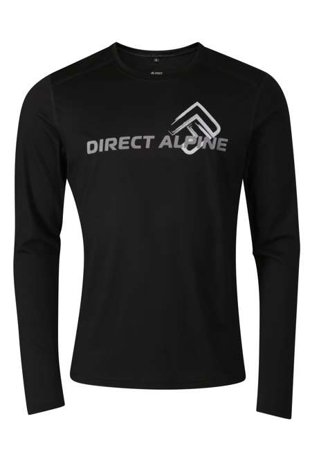 Fotogalerie Herren Merino-Shirt  FURRY LONG black (DA large sign)