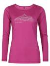 Fotogalerie Damen-Merinoshirt  FURRY LONG LADY orchid (Sillent hills)