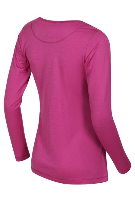 Fotogalerie Damen-Merinoshirt  FURRY LONG LADY orchid (Sillent hills)