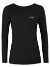 Fotogalerie Damen-Merinoshirt  FURRY LONG LADY black (DA big font)