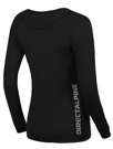 Fotogalerie Damen-Merinoshirt  FURRY LONG LADY black (DA big font)